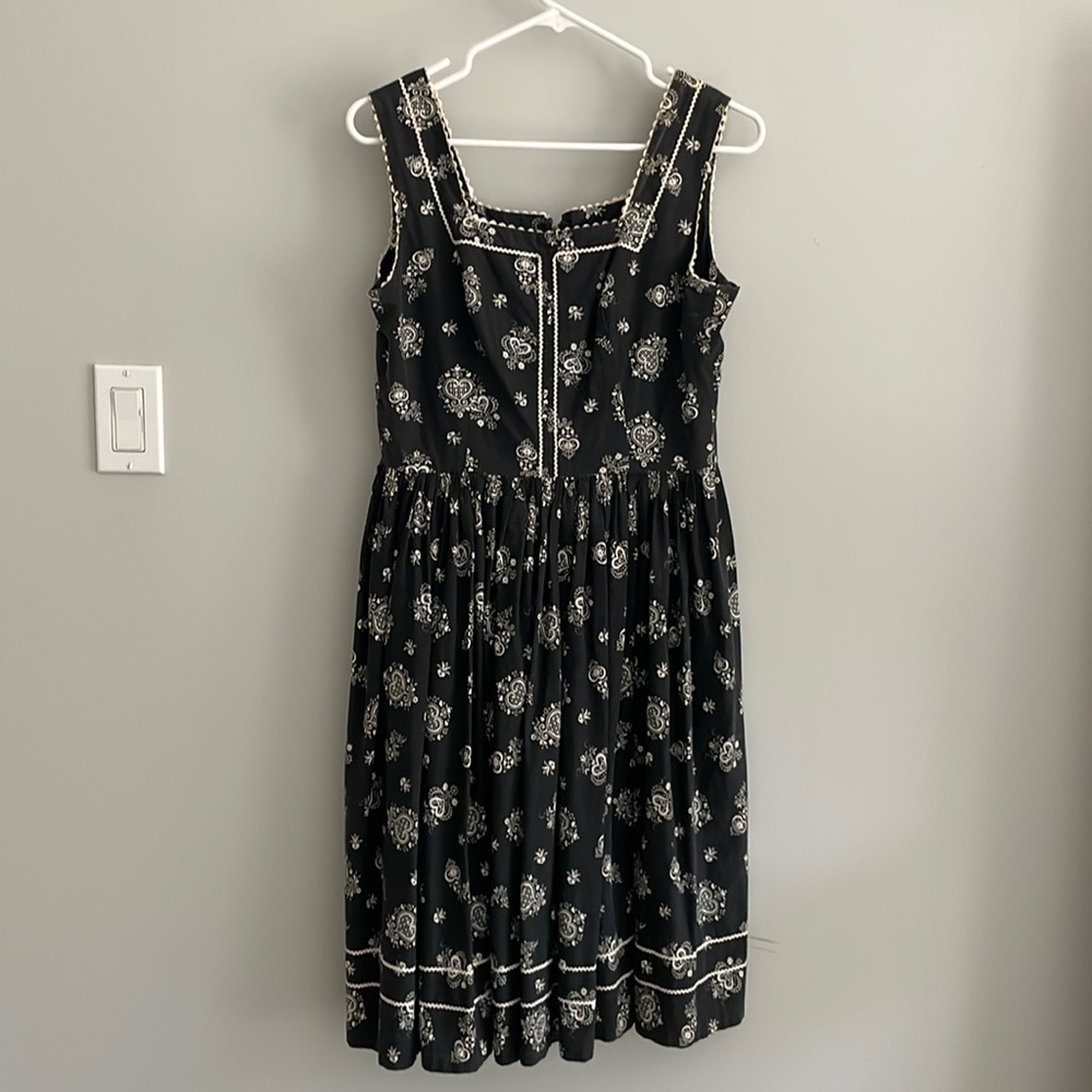 Vintage calico dress